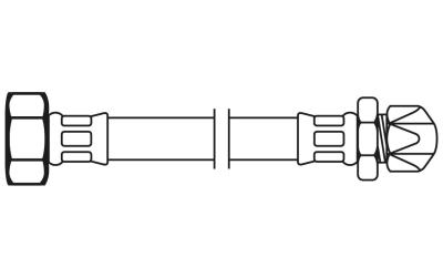Flexo Anschlussschlauch DN8 IG X