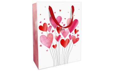B+C Geschenktasche Lovely Hearts