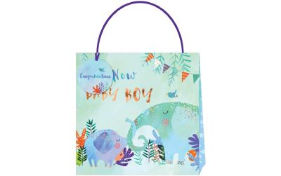 Chic Mic Geschenktasche Baby Boy Elephant