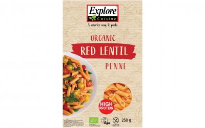 Penne aus Roten Linsen