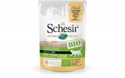 Schesir Cat Bio Huhn 85g