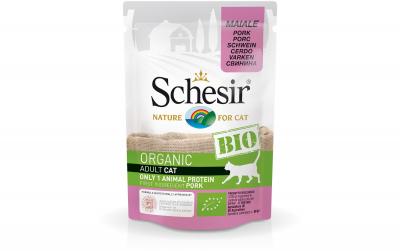 Schesir Cat Bio Schwein 85g