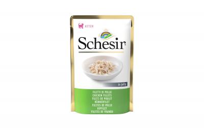 Schesir Cat Kitten Hühnerfilet Gelée 85g