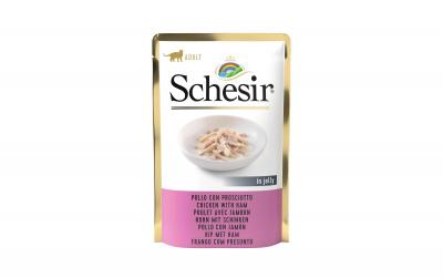 Schesir Cat Huhn, Schinken Gelée 85g