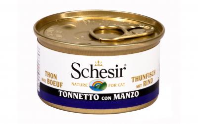 Schesir Cat Thunfisch, Rind Gelée 85g