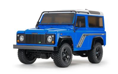 Tamiya LR 90 Defender blau lackiert