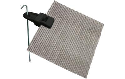 Zeltteppich&Sonnensegel clip 4-er Set