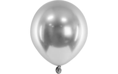 Partydeco Ballon Glossy Klein