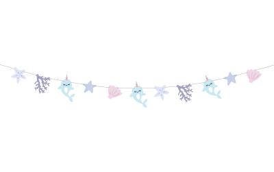 Partydeco Girlande Wal