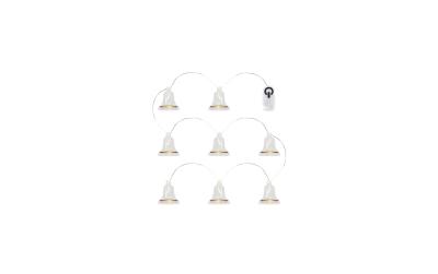 Sirius LED Lichterkette Tiffany Glocke,Gold