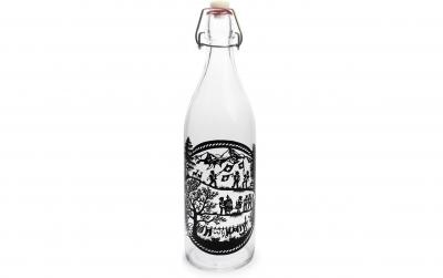 Trendform Glasflasche 1L Swiss Tradition