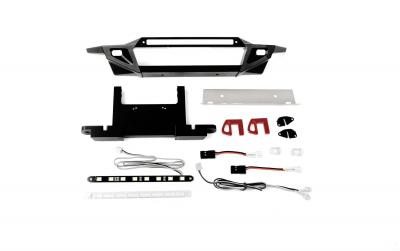 RC4WD Rook Metal Front Bumper with LED