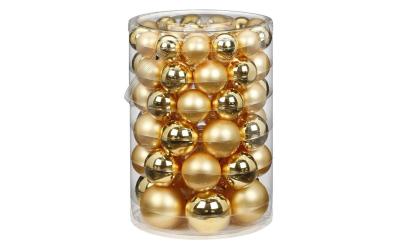 Inge Weihnachtskugel, Inkagold, 60 Stk.