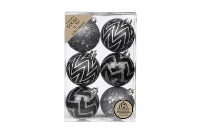 Inge Weihnachtskugel dekoriert, 6 Stk.