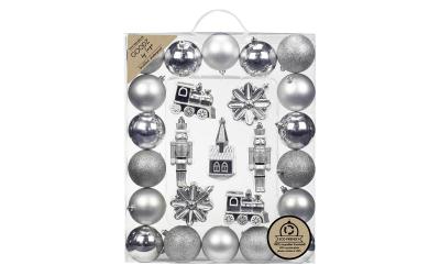 Inge Weihnnachtskugeln gemischt, 12 Stück