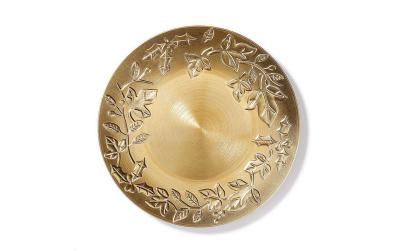 Inge Dekoteller, gold, 1 Stk.