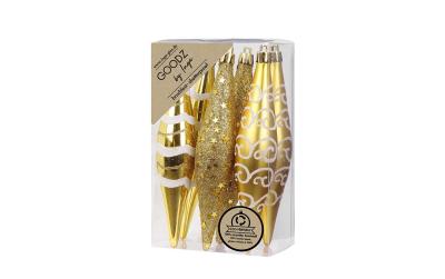 Inge Weihnachtskugel Olive, Gold-Mix