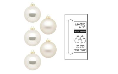 Inge Weihnachtskugel, Champagne, 36 Stk.