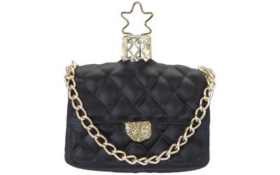Inge Weihnachtskugel Tasche schwarz