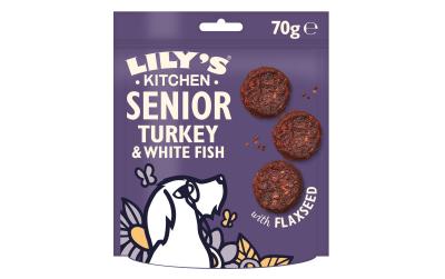 Lilys Kitchen Senior Snack Truthahn & Fisch