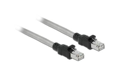 Delock Netzwerkkabel RJ45 Cat.6A U/FTP