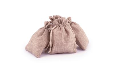 Pajoma Jutebeutelchen-Set Beige
