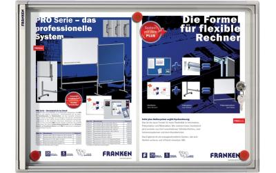 FRANKEN Schaukasten X-tra!Line für 2x A4