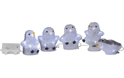 Star Trading Dekorati Crystalo Pinguin Set