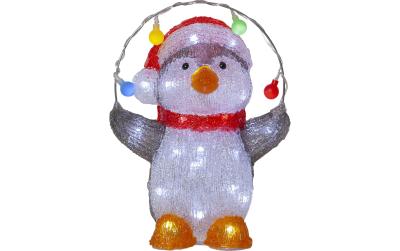 Star Trading Dekoration Crystalo Pinguin