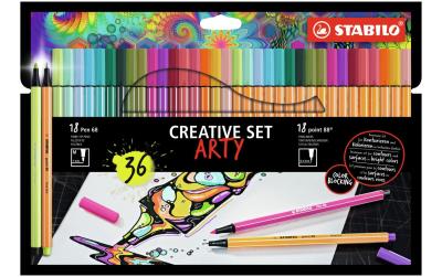 STABILO Pen 68/point 88 ARTY 36er Etui