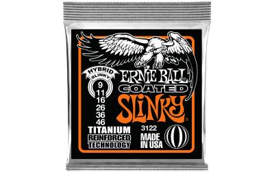 Ernie Ball 3122 Slinky Coated Titanium