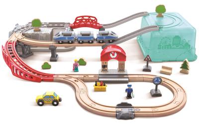 Hape Stadtbahn-Set in praktischer Box FSC