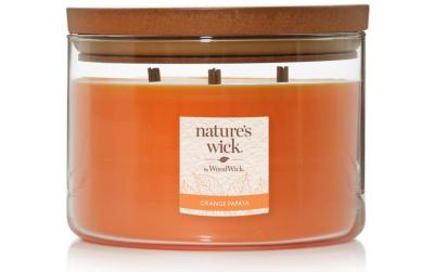 Woodwick Natures Wick Orange Papaya