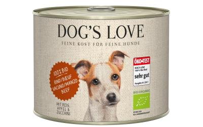 Dogs Love Nassfutter BIO Rind