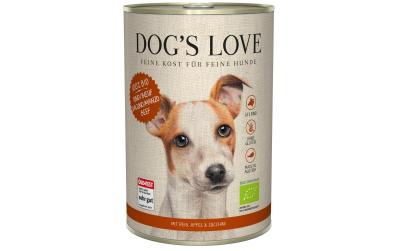 Dogs Love Nassfutter BIO Rind