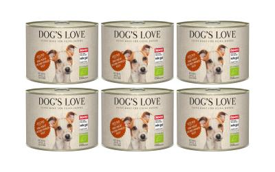 Dogs Love Nassfutter BIO Rind Kit