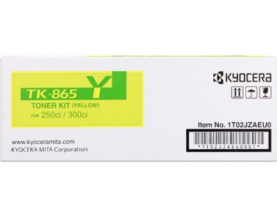 Toner Kyocera TK-865Y, TASKalfa 250/300ci