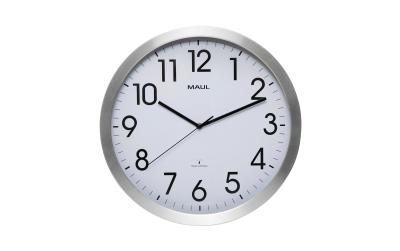 MAUL Wanduhr MAULmove, Silber