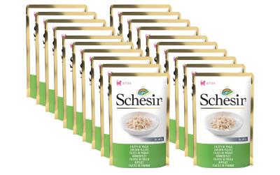 Schesir Cat Kitten Hühnerfilet Gelée Kit