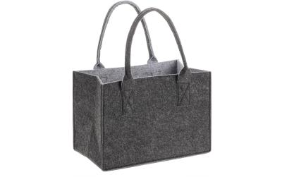 Glorex Filztasche, bicolor, anthrazit/grau