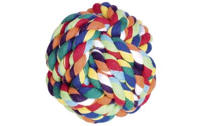 Nobby Knotenseil-Ball bunt Ø10.0cm, 280g