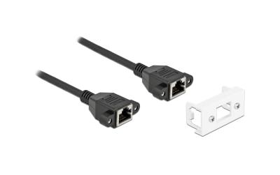 Delock Verlängerungskabel: S/FTP RJ45-RJ45