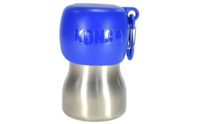 Kong H2O Edelstahl Wasserflasche Blau S