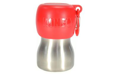 Kong H2O Edelstahl Wasserflasche Rot S