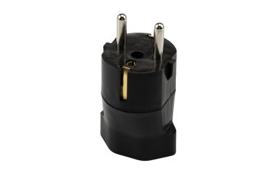 Adapter 2-Pol Schweiz T21 auf Schuko Dose