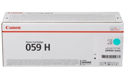 Canon Toner 059 H cyan, 3626C001