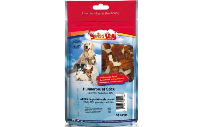 SwissDog Hühnerbrust Stick 7cm, 500g