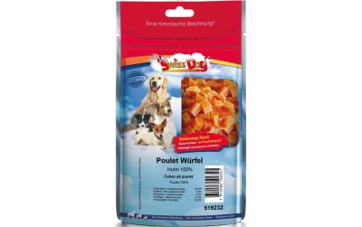 SwissDog Poulet Würfel 120g