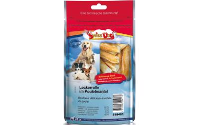 SwissDog Leckerrolle im Pouletmantel 300g