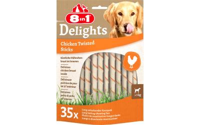 8in1 Delights twisted sticks, 35 Stk.
